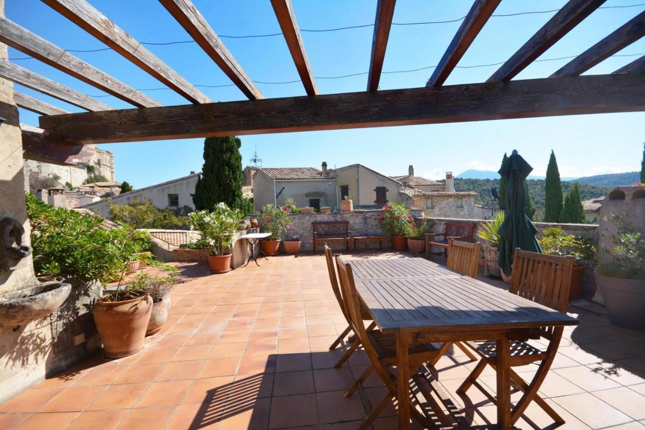 Terrasses Du Chateau Le Barroux Luaran gambar