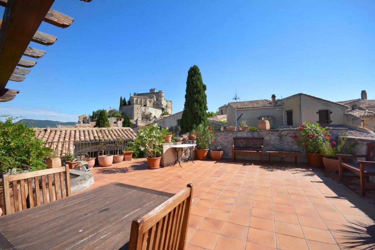 Terrasses Du Chateau Le Barroux Luaran gambar