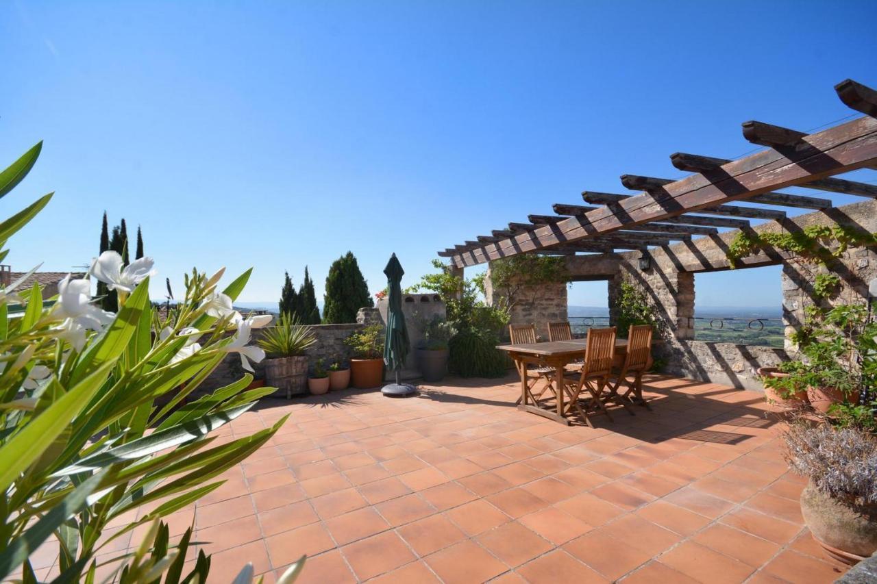 Terrasses Du Chateau Le Barroux Luaran gambar